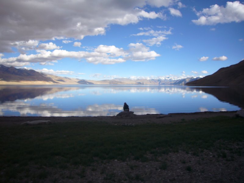 Travel - India - Ladakh - Tso Moriri Trip - Karzog and Tso Moriri - Lake view